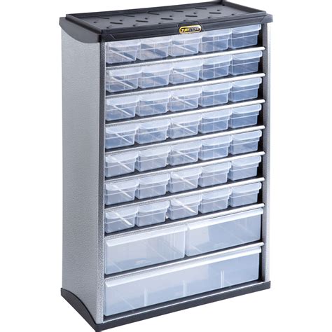 Accent Home Ts1838 Tuff Store® Small Parts Storage Cabinet Plastic