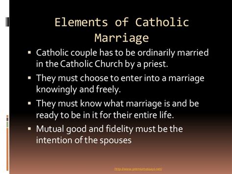 Catholic Views On Marriage And Divorce