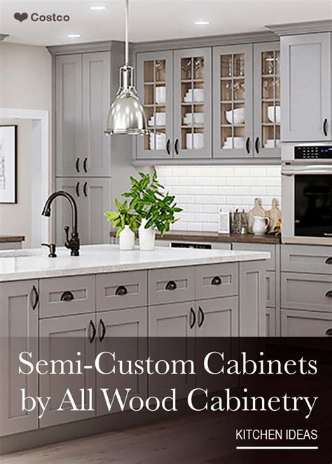 Plywood box construction, solid wood doors and drawers, mini door swatch available rated 3.6 out of 5 stars based on 7 reviews. Semi-Custom Kitchen and Bath Cabinets by All Wood Cabinetry | Custom kitchen cabinets, Semi ...