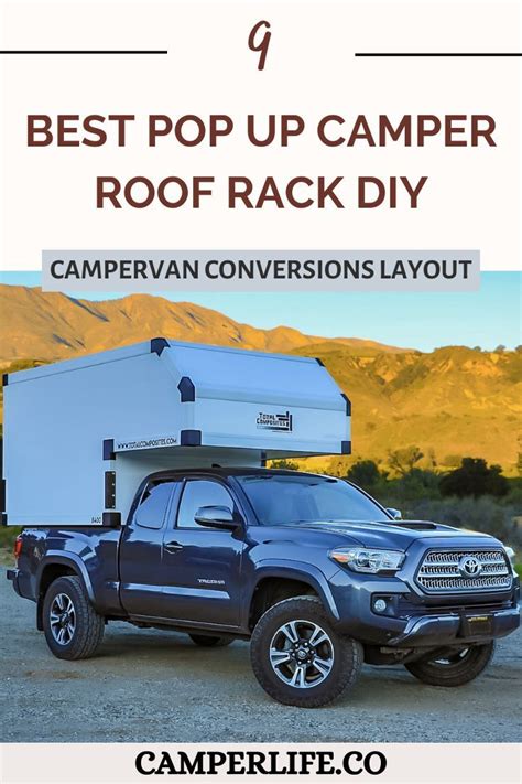9 Best Pop Up Camper Roof Rack Diy Campervan Conversions Layout Pop