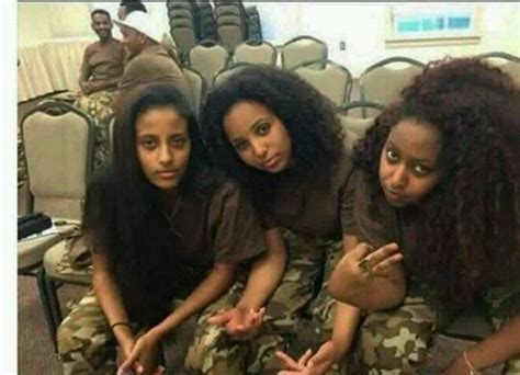 Checkout These Gorgeous Eritrean Military Women Celebrities