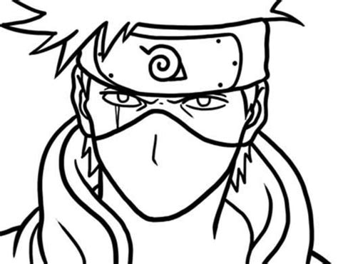 Kakashi Para Colorir Kakashi Desenho Desenhos Para Colorir Naruto The