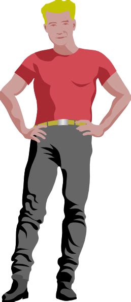 Male Standing Clip Art At Vector Clip Art Online Royalty