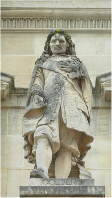 La Statue De Jean Baptiste Colbert Statues Thématique Paris