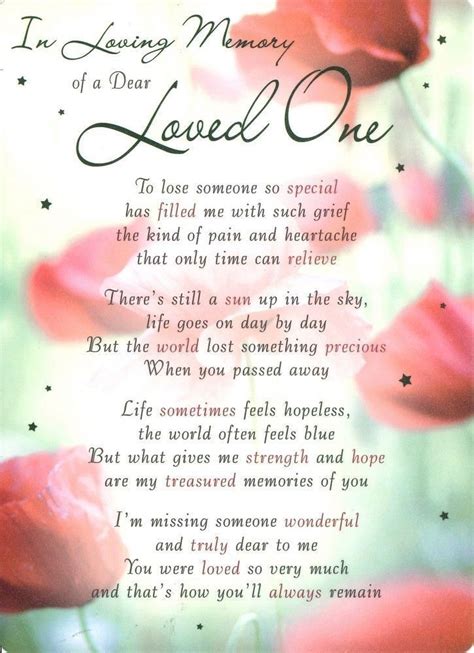 In Loving Memory Of Our Wonderful Nan Poem