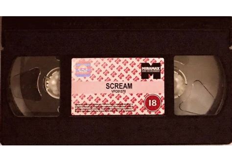scream 1996 on miramax home entertainment united kingdom vhs videotape
