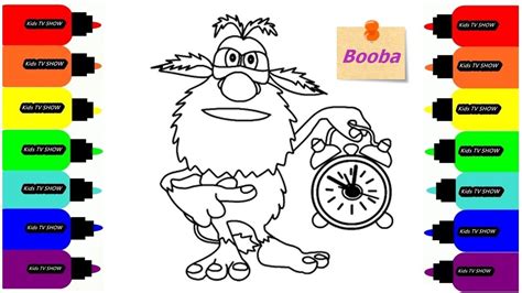 Booba ne publie pas sur ce compte mais il aimerait bien. Booba cartoon coloring book for children. Буба мультик ...
