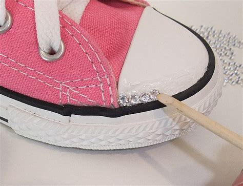 How To Make Swarovski Crystal Converse Diy Shoes Diy Converse