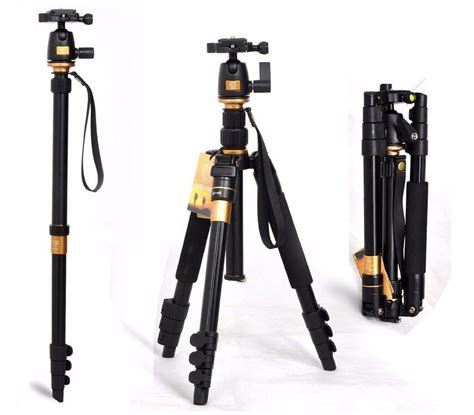 Portable 10kg Bear Aluminium Monopod Stand Professional Camera Tripods