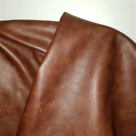 Leather Cognac Tan Cuoio Upholstery Stery Old Etsy