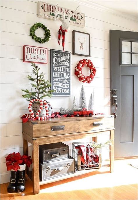 20 Best Entryway Table Ideas To Greet Guests In Style Christmas