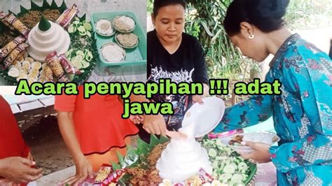 Among Among Penyapihan Tradisi Adat Jawa Hidup Guyup Rukun Di Desa