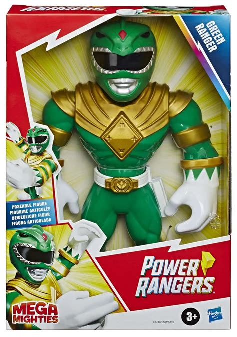 Power Rangers Playskool Heroes Mega Mighties Green Ranger Figure