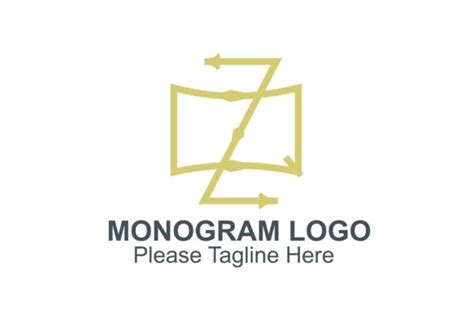 Zq Desain Monogram Logo Graphic By Diemiftah21 · Creative Fabrica