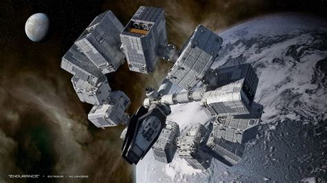 Soaring Interstellar Spaceship Concept Art By Steve Burg