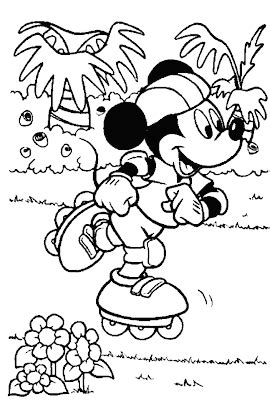 DISNEY COLORING PAGES