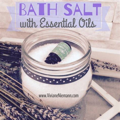 How To Make Essential Oil Bath Salts