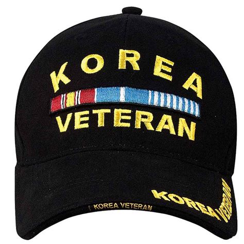 Korean War Veteran Ribbon Baseball Hat