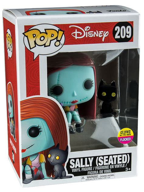 Funko Pop Disney Nightmare Before Christmas 209 Sally Seated Glow