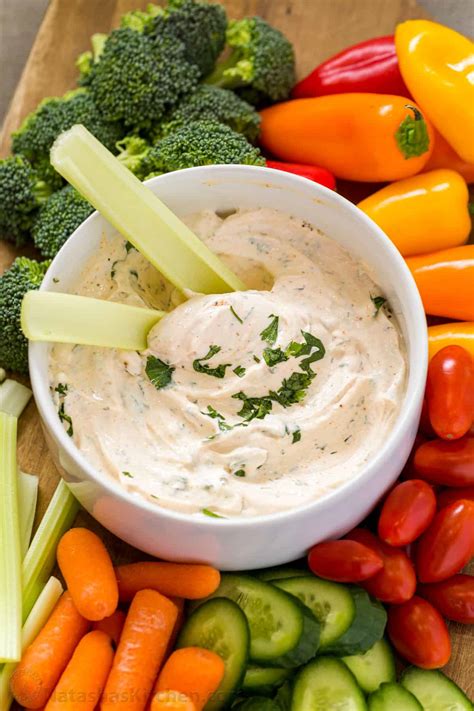 Easy Veggie Dip Recipe