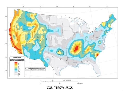 Usgs Increases Earthquake Risk Along New Madrid Fault New Madrid