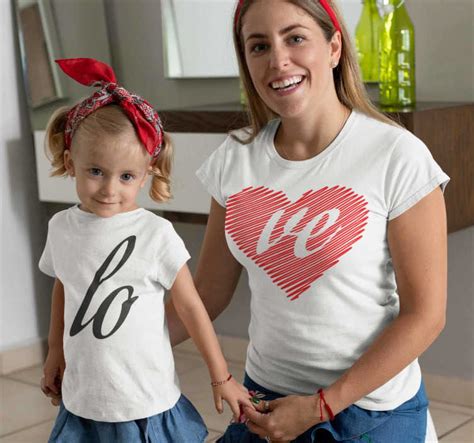 Venta Camisetas Mama E Hija Iguales En Stock