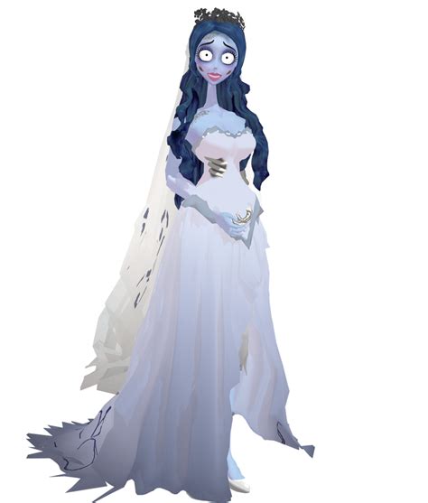 Emily the Corpse Bride (Render) by Rockstar-Cote on DeviantArt png image
