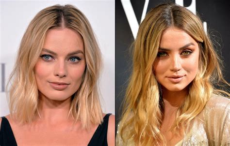 Margot Robbie Or Ana De Armas Which Of These Two Slutty Faces Would