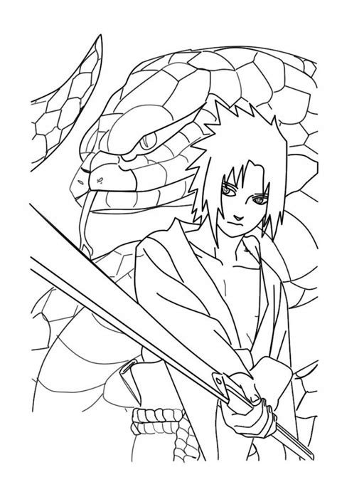 Printable Naruto Shippuden Coloring Pages Coloring Home