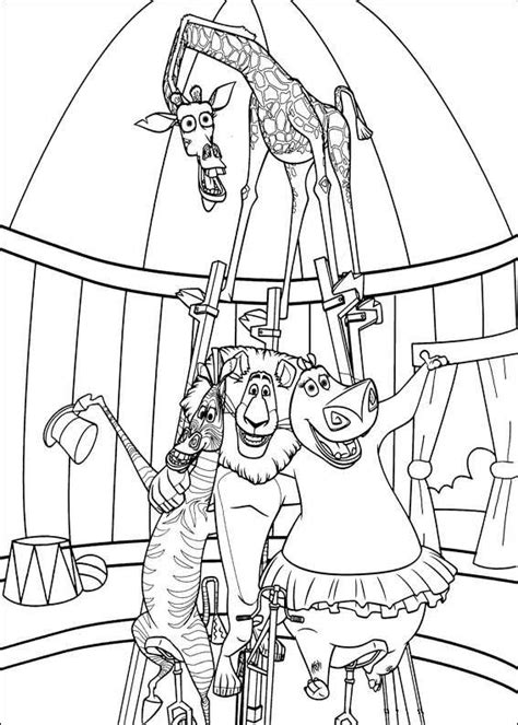Coloring pages for madagascar are available below. Kids-n-fun.com | Coloring page Madagascar 3 Madagascar 3