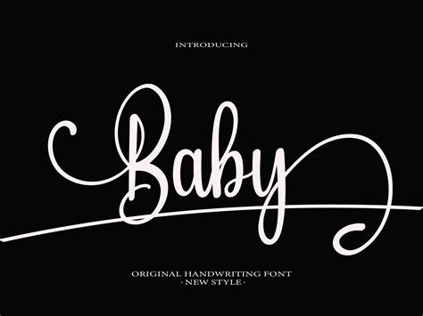 Baby Font By Ade Studio · Creative Fabrica