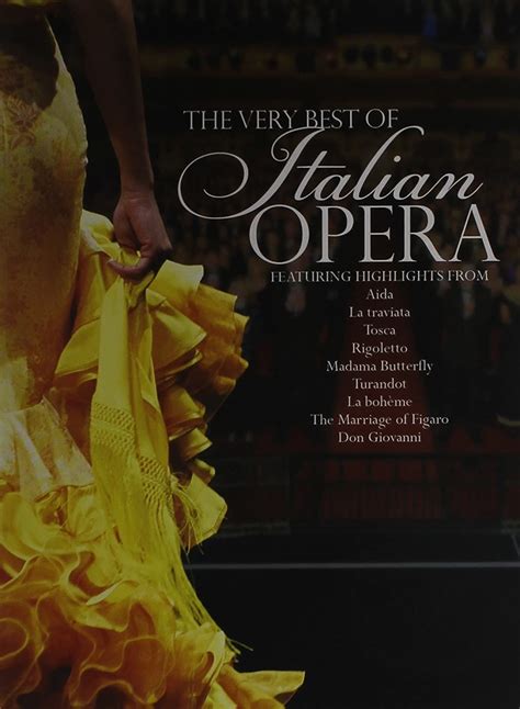 Various Various The Very Best Of Italian Opera Music
