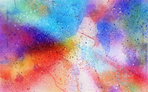 Abstract Rainbow Watercolor Wallpaper Popular Century