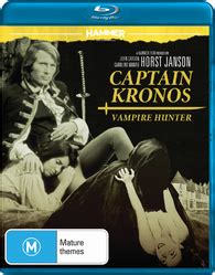 Captain Kronos Vampire Hunter Blu Ray Release Date October