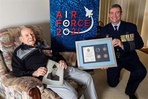 Two Air Force Centenarians Honoured Contact Magazine