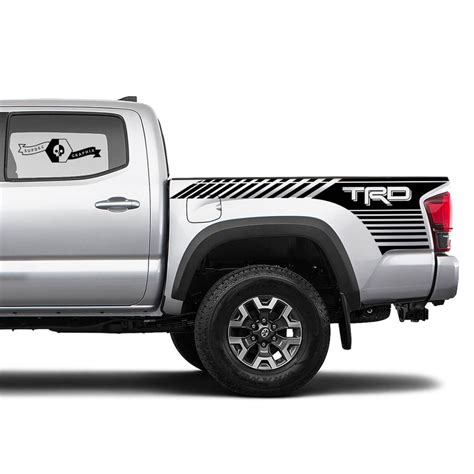 2 Decal Sticker Kit For Toyota Tacoma Trd Stripe Bed Decal Sticker