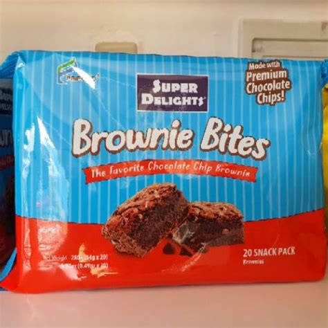 Super Delights Brownies Browniescotch Butterscotch Snack Pack 20pcs X