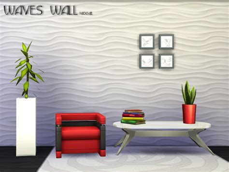 The Sims Resource Waves Wall