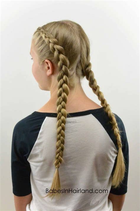 They actually look good, too. How to: Tight Dutch Braids on Yourself - Babes In Hairland