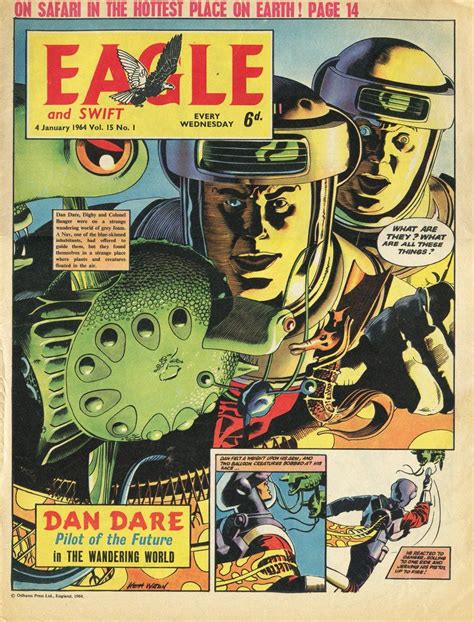 Eagle Dan Dare John H Chatsubo Twitter Classic Comic Books