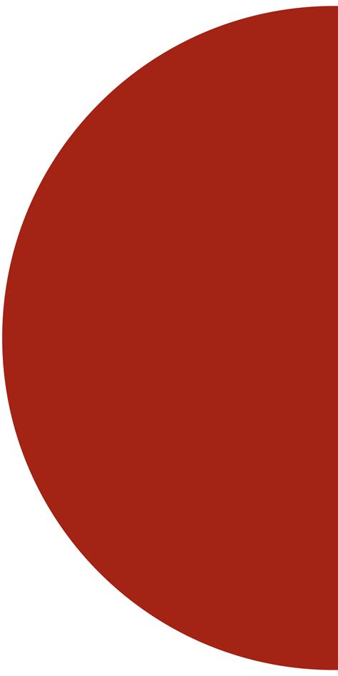 Half Red Circle Logo Logodix