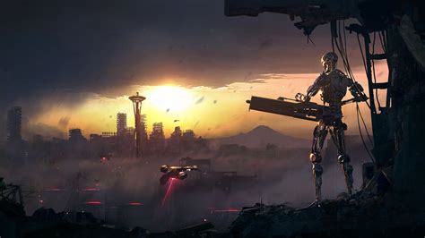 Brand New Terminator Concept Art Shows How Skynet Will Destroy Your