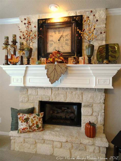Our Home Away Fall Mantle Cute Homes 99704