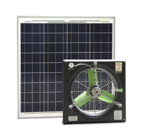 12 Bldc Snap Fan Solar Kit Fogco Environmental Systems