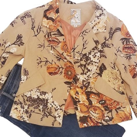 Anthropologie Jackets And Coats Anthropologie Yoana Baraschi Floral