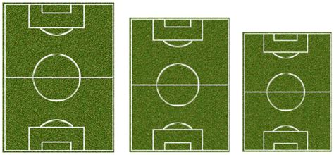 A standard football field is 120 yards long and 53 1/3 yards wide. Pitch Perfect - Football Manager Guide to Pitch Dimensions ...