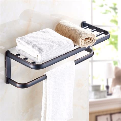 Flg Oil Rubbed Bath Towel Rack Hanger Bathroom Accessories China