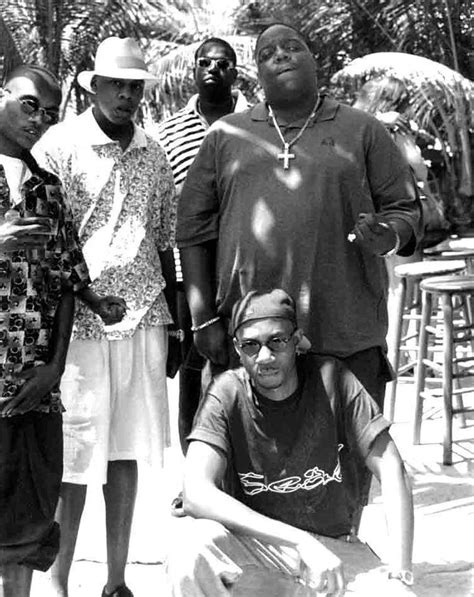 Jay Z The Notorious Big And Mic Geronimo At Aint No Nigga Video