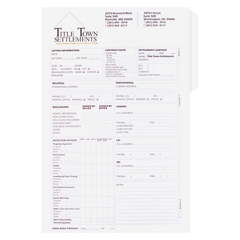 Custom Printed Legal Size 2 Pocket Side File Tab Folder