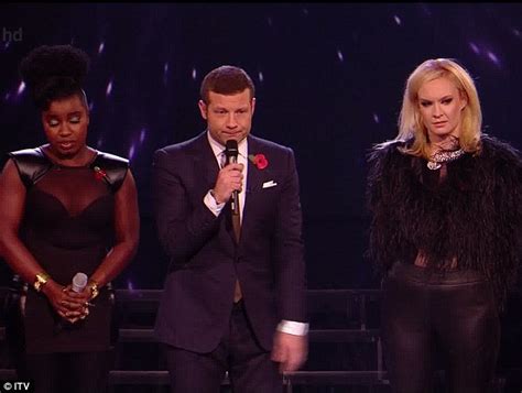 top celebrity naked battle of the divas misha b is saved in x factor bottom two as kitty